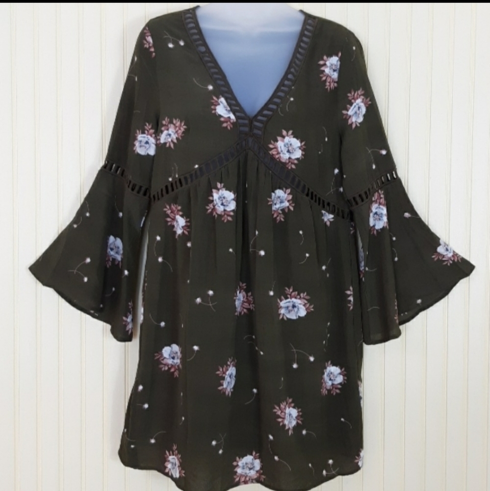 Entro Boho Festival Dress with cut out